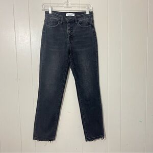 Flying Monkey Jeans Amie Straight Leg Black Size 26